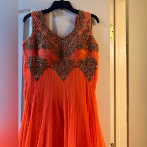 Beautiful gently used evening wear .. floor length dress